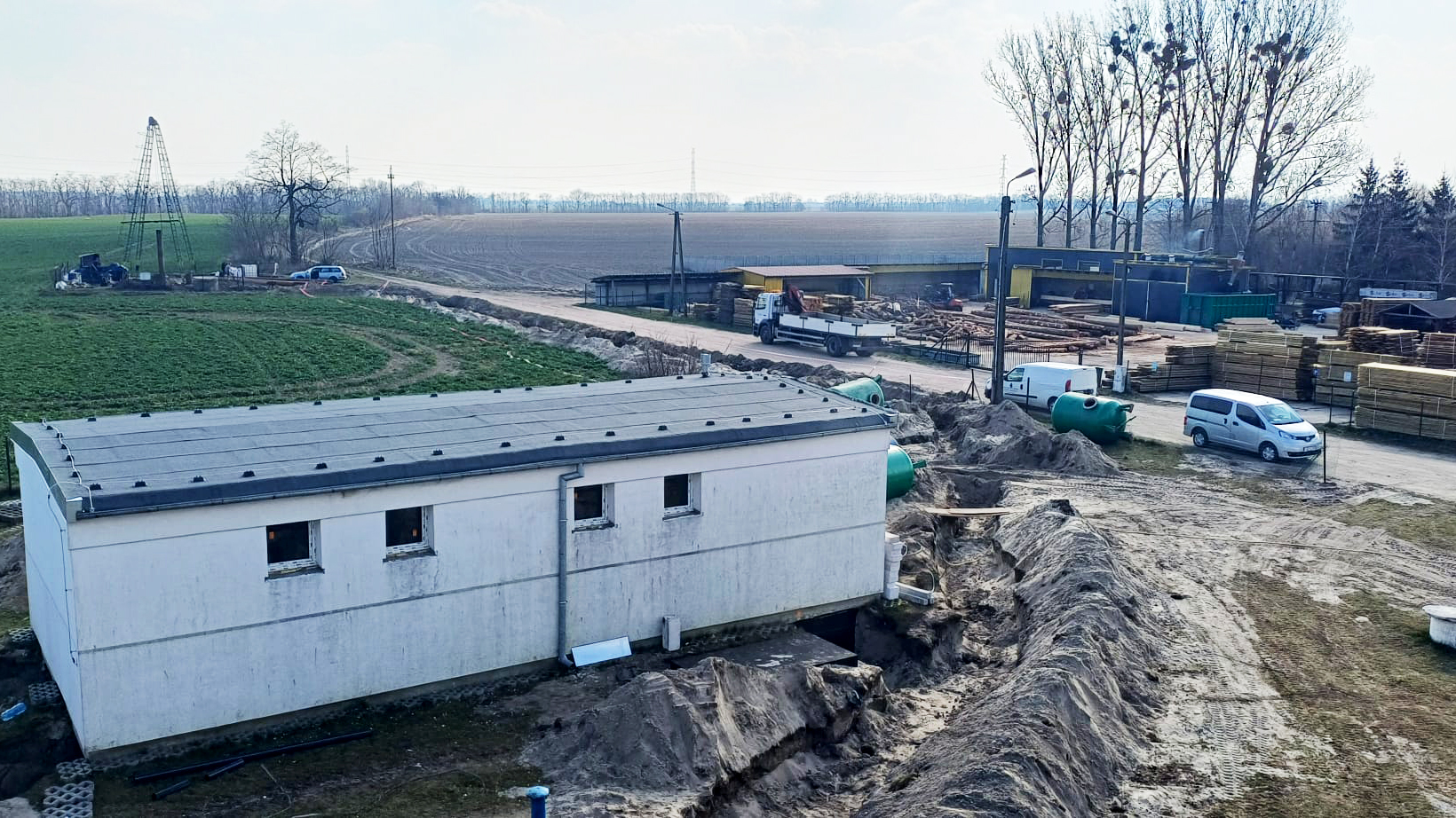 Przebudowa i rozbudowa stacji uzdatniania wody w Teresinie